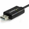 StarTech.com 6 pi / 1.8 m Câble de console USB Cisco - Câble de retournement USB vers RJ45 - Taux de transfert jusqu'à 460Kb...