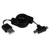 STARTECH Câble Combo USB Rétractable USB vers Micro USB et Mini USB