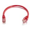 Câble UTP sans accroc CAT5E C2G (00420) - rouge 2 pi