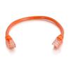 Cables To Go Cat5e Snagless UTP Unshielded Network Patch Cable Orange