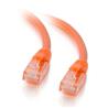 Cables To Go Cat5e Snagless UTP Unshielded Network Patch Cable Orange