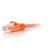 Cables To Go Cat5e Snagless UTP Unshielded Network Patch Cable Orange