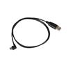 StarTech 6 ft Micro USB Cable A to Right Angle Micro B Black (UUSBHAUB6RA)