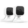 Blink Mini Indoor 2-Pack,Compact HD Smart Security Camera(Open Box)