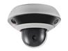 Hikvision (DS-2PT3326IZ-DE3) 8 MP Indoor PanoVu Mini Multi-Camera System | MICROSD,8MP(4X2MP),2MM,30FPS,360DEGREES