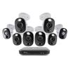 Swann (855808WL) Caméras Ultra HD 4K à détection de chaleur et de mouvement à 8 canaux avec système de sécurité DVR à disque...