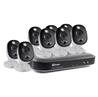 Swann (855808WL) Caméras Ultra HD 4K à détection de chaleur et de mouvement à 8 canaux avec système de sécurité DVR à disque...