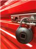 TAPPLOCK One Security Lock with Fingerprint Scanner (Gun Metal)(Open Box)