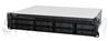 Serveur NAS Synology RS1221+ 2U en rack à 8 baies et 4 Go de RAM - 4x LAN GbE (RS1221+)
