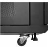StarTech 24U 19" Server Rack Cabinet - 4 Post Adjustable Depth 2-30" Mobile Locking Vented (RK2433BKM) - Item is Bulky/Heavy, p
