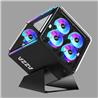 AZZA CUBE 802 ATX Gaming Computer Case, 3 Sides Tempered Glass Windows