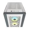 CORSAIR iCUE 5000X RGB Tempered Glass Mid-Tower ATX PC Smart Case