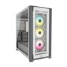 CORSAIR iCUE 5000X RGB Tempered Glass Mid-Tower ATX PC Smart Case