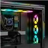 CORSAIR iCUE 5000T RGB Tempered Glass Mid-Tower Smart Case, Black(Open Box)