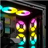 CORSAIR iCUE 5000T RGB Tempered Glass Mid-Tower Smart Case, Black(Open Box)