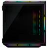 CORSAIR iCUE 5000T RGB Tempered Glass Mid-Tower Smart Case, Black(Open Box)