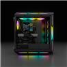 CORSAIR iCUE 5000T RGB Tempered Glass Mid-Tower Smart Case, Black(Open Box)