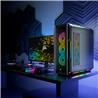 CORSAIR iCUE 5000T RGB Tempered Glass Mid-Tower Smart Case, Black(Open Box)