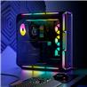 CORSAIR iCUE 5000T RGB Tempered Glass Mid-Tower Smart Case, Black(Open Box)
