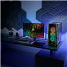 CORSAIR iCUE 5000T RGB Tempered Glass Mid-Tower Smart Case, Black(Open Box)