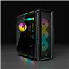 CORSAIR iCUE 5000T RGB Tempered Glass Mid-Tower Smart Case, Black(Open Box)