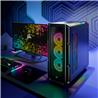 CORSAIR iCUE 5000T RGB Tempered Glass Mid-Tower Smart Case, Black(Open Box)