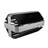 AZZA Opus 809 ATX Case - Dual Orientation - CNC-Milled Aluminum - 4-Side Tempered Glass 360 degree view-included 300MM long PCI