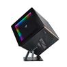 AZZA Regis 902 - Luxury Cube Case | Infinity RGB Panel | 3-Sided Tempered Glass | CNC Milled Aluminum Stand | 336MM MAX. GPU Le