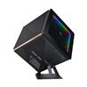 AZZA Regis 902 - Luxury Cube Case | Infinity RGB Panel | 3-Sided Tempered Glass | CNC Milled Aluminum Stand | 336MM MAX. GPU Le