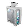 MSI MPG GUNGNIR 110R BLANC, Tour Moyenne ATX, Type-C USD 3.1 x 1, USB 3.1 Gen1 x 2, Ventilateur inclus x 4, ARGB
