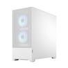 FRACTAL DESIGN Pop Air RGB White TG ATX High-Airflow Clear Tempered G