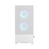 FRACTAL DESIGN Pop Air RGB White TG ATX High-Airflow Clear Tempered G