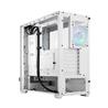 FRACTAL DESIGN Pop Air RGB White TG ATX High-Airflow Clear Tempered G