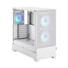 FRACTAL DESIGN Pop Air RGB White TG ATX High-Airflow Clear Tempered G
