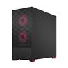 FRACTAL DESIGN Pop Air RGB Black Magenta Core TG ATX High-Airflow Cle