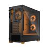 FRACTAL DESIGN Pop Air RGB Black Orange Core TG ATX High-Airflow Clea