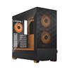 FRACTAL DESIGN Pop Air RGB Black Orange Core TG ATX High-Airflow Clea