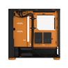FRACTAL DESIGN Pop Air RGB Black Orange Core TG ATX High-Airflow Clea