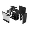 FRACTAL DESIGN Focus 2 Black ATX mATX Mini ITX Clear Tinted Tempered