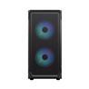 FRACTAL DESIGN Focus 2 RGB Black ATX mATX Mini ITX Clear Tinted Tempe
