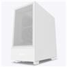 Boîtier ATX moyen tour compact NZXT H5 Flow pour ordinateur (blanc)