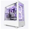 Nzxt H5 Elite Compact Mid-tower ATX case (White/Black)