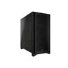 CORSAIR iCUE 4000D RGB Airflow Mid-Tower Case, Black - 3x AF120 RGB ELITE Fans - iCUE Lighting Node PRO Controller - High-Ai...