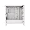 CORSAIR iCUE 4000D RGB Airflow Mid-Tower Case, True White - 3x AF120 RGB ELITE White Fans - iCUE Lighting Node PRO Controlle...