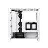 CORSAIR iCUE 4000D RGB Airflow Mid-Tower Case, True White - 3x AF120 RGB ELITE White Fans - iCUE Lighting Node PRO Controlle...
