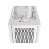 CORSAIR iCUE 4000D RGB Airflow Mid-Tower Case, True White - 3x AF120 RGB ELITE White Fans - iCUE Lighting Node PRO Controlle...