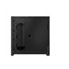 Boîtier mi-tour CORSAIR iCUE 5000D RVB AIRFLOW, noir - 3 ventilateurs AF120 RVB ELITE - Contrôleur iCUE Lighting Node PRO - ...