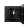 Boîtier mi-tour CORSAIR iCUE 5000D RVB AIRFLOW, noir - 3 ventilateurs AF120 RVB ELITE - Contrôleur iCUE Lighting Node PRO - ...