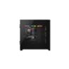 Boîtier mi-tour CORSAIR iCUE 5000D RVB AIRFLOW, noir - 3 ventilateurs AF120 RVB ELITE - Contrôleur iCUE Lighting Node PRO - ...