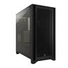 CORSAIR 4000D Airflow w/ Pre-installed RM1000x Shift Power Supply, Black